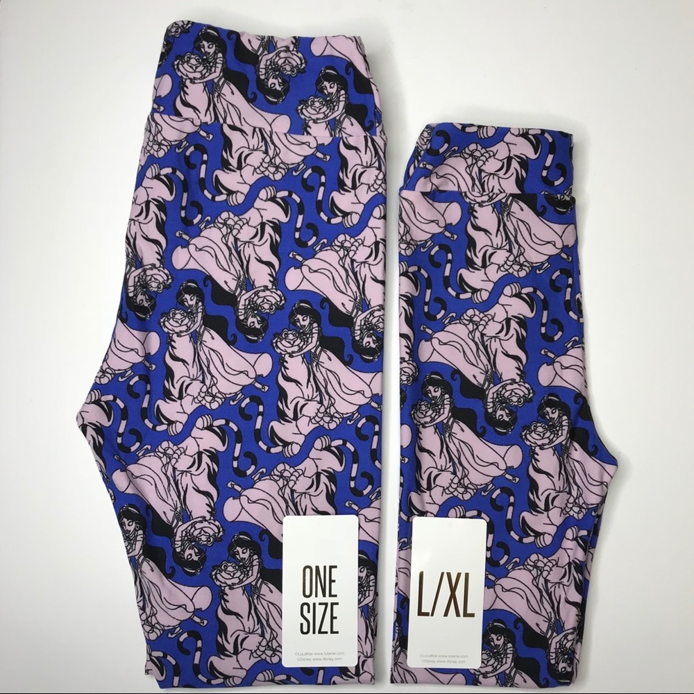 🌷LuLaRoe Mommy & Me Disney O/ S & L/XL Jasmine